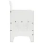 Silla de Jardín Set de 4 Blanco con cojines taupe | Foro24.es | Tu tienda online para hogar, jardín y más Foro24.es