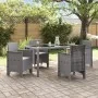 Silla de Jardín Juego de 4 Gris claro Plástico, Poliéster von , Gartenstühle - Ref: Foro24-847485, Preis: 150,17 €, Rabatt: -5%%