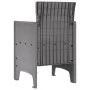 Silla de Jardín Juego de 4 Gris claro Plástico, Poliéster von , Gartenstühle - Ref: Foro24-847485, Preis: 150,17 €, Rabatt: -5%%