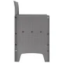Silla de Jardín Juego de 4 Gris claro Plástico, Poliéster von , Gartenstühle - Ref: Foro24-847485, Preis: 150,17 €, Rabatt: -5%%
