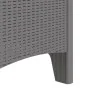 Silla de Jardín Juego de 4 Gris claro Plástico, Poliéster von , Gartenstühle - Ref: Foro24-847485, Preis: 150,17 €, Rabatt: -5%%