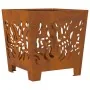 Chimenea VidaXL Cuadrada 40x40x40 cm de Acero Resistente a la Intemperie von , Kamine - Ref: Foro24-858913, Preis: 53,88 €, R...