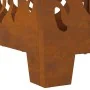 Chimenea VidaXL Cuadrada 40x40x40 cm de Acero Resistente a la Intemperie von , Kamine - Ref: Foro24-858913, Preis: 53,88 €, R...
