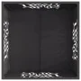 Fogata Cuadrada Negra 60x60x40 cm Acero von , Kamine - Ref: Foro24-858914, Preis: 69,38 €, Rabatt: -5%%