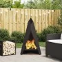 Hoguera Pyramid 58x36x100 cm Acero Resistente a la Intemperie by , Chimneys - Ref: Foro24-858916, Price: 78,96 €, Discount: -5%%