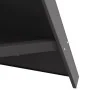 Hoguera Pyramid 58x36x100 cm Acero Resistente a la Intemperie by , Chimneys - Ref: Foro24-858916, Price: 78,96 €, Discount: -5%%
