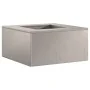 Fogata Cuadrada 60x60x30 cm Acero Corrosion | Foro24.es | Tu tienda online para hogar, jardín y más Foro24.es