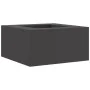 Hoguera cuadrada negra 80x80x40 cm de acero de , Chimeneas - Ref: Foro24-858920, Precio: 146,70 €, Descuento: %
