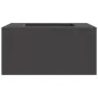 Hoguera cuadrada negra 80x80x40 cm de acero de , Chimeneas - Ref: Foro24-858920, Precio: 146,70 €, Descuento: %