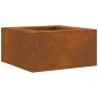 Hoguera Cuadrada 80x80x40 cm de Acero Envejecido by , Chimneys - Ref: Foro24-858921, Price: 133,02 €, Discount: -5%%