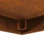 Hoguera Cuadrada 80x80x40 cm de Acero Envejecido by , Chimneys - Ref: Foro24-858921, Price: 133,02 €, Discount: -5%%