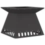 Hoguera Negra 48x48x40 cm Acero | Foro24.es | Tu tienda online para hogar, jardín y más Foro24.es
