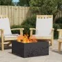 Hoguera Cuadrada Negra 60x60x30 cm de Acero | Foro24.es | Tu tienda online para hogar, jardín y más Foro24.es