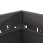 Hoguera Cuadrada Negra 60x60x30 cm de Acero | Foro24.es | Tu tienda online para hogar, jardín y más Foro24.es