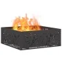 Chimenea de Jardín Cuadrada Negra 80x80x30 cm de Acero | Foro24.es | Tu tienda online para hogar, jardín y más Foro24.es