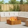 Hoguera Cuadrada 80x80x30 cm Acero Resistente a la intemperie | Foro24.es | Tu tienda online para hogar, jardín y más Foro24.es