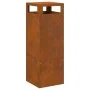 Fogón Cuadrado 35x35x100 cm de Acero Resistente a la Intemperie | Foro24.es | Tu tienda online para hogar, jardín y más Foro24.es