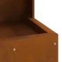 Fogón Cuadrado 35x35x100 cm de Acero Resistente a la Intemperie | Foro24.es | Tu tienda online para hogar, jardín y más Foro24.es