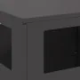 Hoguera Negra 50x50x100 cm de Acero | Foro24.es | Tu tienda online para hogar, jardín y más Foro24.es