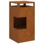 Hoguera 50x50x100 cm Acero Resistente a la Intemperie de , Chimeneas - Ref: Foro24-858933, Precio: 132,46 €, Descuento: -5%%