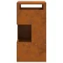 Hoguera 50x50x100 cm Acero Resistente a la Intemperie de , Chimeneas - Ref: Foro24-858933, Precio: 132,46 €, Descuento: -5%%