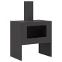 Hoguera con Chimenea Negra 60x40x96 cm Acero | Foro24.es | Tu tienda online para hogar, jardín y más Foro24.es