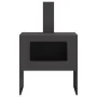 Hoguera con Chimenea Negra 60x40x96 cm Acero | Foro24.es | Tu tienda online para hogar, jardín y más Foro24.es