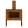 Hoguera con Chimenea 60x40x96 cm Acero envejido by , Chimneys - Ref: Foro24-858935, Price: 93,28 €, Discount: %