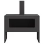 Hogar de Fuego con Chimenea Negro 80x50x96 cm Acero | Foro24.es | Tu tienda online para hogar, jardín y más Foro24.es