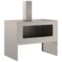 Hoguera con Chimenea 80x50x96 cm Acero Envejecido von , Kamine - Ref: Foro24-858937, Preis: 122,43 €, Rabatt: %