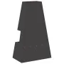 Hoguera con Almacenamiento de Leña Negra 60x35x100 cm Acero by , Chimneys - Ref: Foro24-858938, Price: 101,88 €, Discount: -5%%