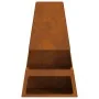 Hoguera con Almacenamiento de Troncos 60x35x100 cm Acero Resistente a la Intemperie by , Chimneys - Ref: Foro24-858939, Price...