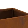 Hoguera con Almacenamiento de Troncos 60x35x100 cm Acero Resistente a la Intemperie by , Chimneys - Ref: Foro24-858939, Price...
