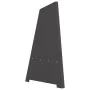 Hoguera Pirámide Negra 50x45x95 cm Acero | Foro24.es | Tu tienda online para hogar, jardín y más Foro24.es