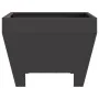 Hoguera Cuadrada Negra 50x50x30 cm de Acero de , Chimeneas - Ref: Foro24-858942, Precio: 63,09 €, Descuento: -5%%