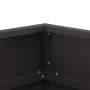 Hoguera Cuadrada Negra 50x50x30 cm de Acero de , Chimeneas - Ref: Foro24-858942, Precio: 63,09 €, Descuento: -5%%