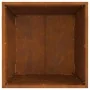 Fogata Cuadrada 50x50x30 cm de Acero Resistente al Clima by , Chimneys - Ref: Foro24-858943, Price: 63,19 €, Discount: -5%%