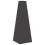 Hoguera con Almacenamiento para Troncos Negro 35x35x100 cm Acero | Foro24.es | Tu tienda online para hogar, jardín y más Foro24.es