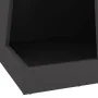 Hoguera con Almacenamiento para Troncos Negro 35x35x100 cm Acero | Foro24.es | Tu tienda online para hogar, jardín y más Foro24.es