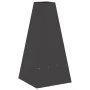 Hoguera con Almacenamiento para Troncos Negra 50x50x100 cm Acero | Foro24.es | Tu tienda online para hogar, jardín y más Foro24.es