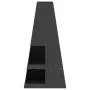 Hoguera con Almacenamiento para Troncos Negra 50x50x100 cm Acero | Foro24.es | Tu tienda online para hogar, jardín y más Foro24.es