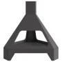 Hoguera con Chimenea Negro 50x43x52 cm Acero | Foro24.es | Tu tienda online para hogar, jardín y más Foro24.es