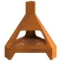 Hoguera con Chimenea 50x43x52 cm Acero envejido by , Chimneys - Ref: Foro24-858951, Price: 61,40 €, Discount: -5%%
