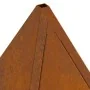 Hoguera Pirámide 50x50x51 cm Acero Resistente a la Intemperie | Foro24.es | Tu tienda online para hogar, jardín y más Foro24.es