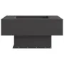 Fogata Cuadrada Negra 60x60x30 cm Acero by , Chimneys - Ref: Foro24-858954, Price: 88,57 €, Discount: %