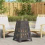 Fogata Cuadrada Negra 50x50x70 cm Acero | Foro24.es | Tu tienda online para hogar, jardín y más Foro24.es
