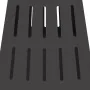 Fogata Cuadrada Negra 50x50x70 cm Acero | Foro24.es | Tu tienda online para hogar, jardín y más Foro24.es