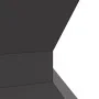 Hoguera Hexagonal Negra 50x50x40 cm Acero | Foro24.es | Tu tienda online para hogar, jardín y más Foro24.es