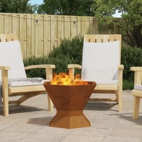 Comprar Chimenea Hexagonal 50x50x40 cm Acero