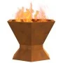 Chimenea Hexagonal 50x50x40 cm Acero Resistente a la Intemperie | Foro24.es | Tu tienda online para hogar, jardín y más Foro24.es